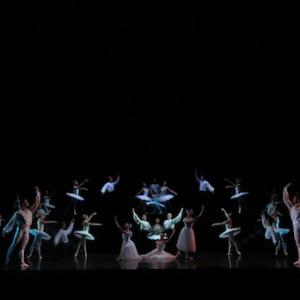 Artist of the Australian Ballet in Suite en Blanc.  Photo courtesy of the Australian Ballet.